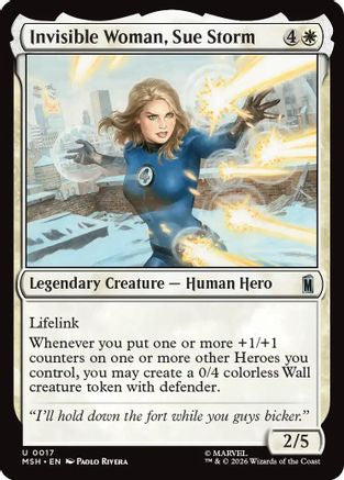 Invisible Woman, Sue Storm (17) [Marvel Super Heroes] - Deck Out Gaming