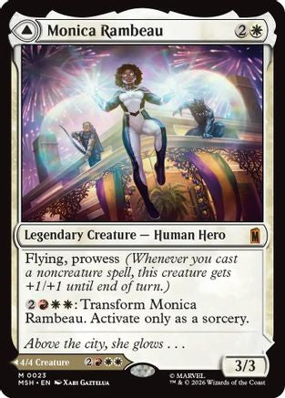 Monica Rambeau (23) [Marvel Super Heroes] foil - Deck Out Gaming