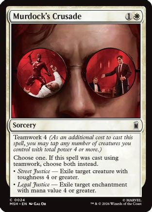Murdock's Crusade (24) [Marvel Super Heroes] - Deck Out Gaming
