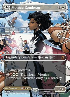 Monica Rambeau (Borderless) (0345) (345) [Marvel Super Heroes] foil - Deck Out Gaming
