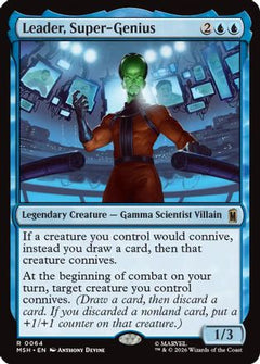 Leader, Super-Genius (64) [Marvel Super Heroes] foil - Deck Out Gaming