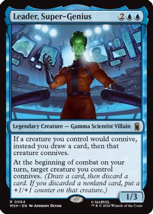 Leader, Super-Genius (64) [Marvel Super Heroes] - Deck Out Gaming