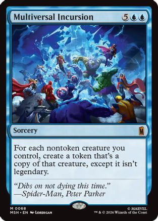 Multiversal Incursion (68) [Marvel Super Heroes] - Deck Out Gaming