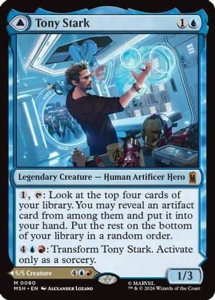Tony Stark (80) [Marvel Super Heroes] foil - Deck Out Gaming