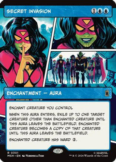 Secret Invasion (Borderless) (301) [Marvel Super Heroes] - Deck Out Gaming