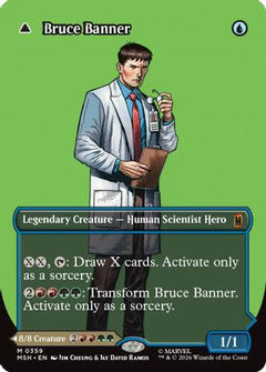 Bruce Banner (Borderless) (0359) (359) [Marvel Super Heroes] - Deck Out Gaming