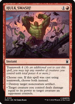 HULK SMASH! (135) [Marvel Super Heroes] - Deck Out Gaming