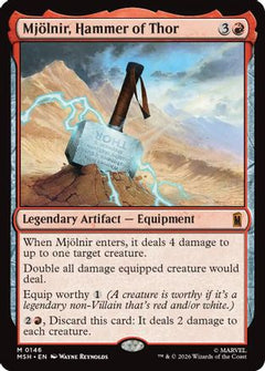 Mjolnir, Hammer of Thor (146) [Marvel Super Heroes] - Deck Out Gaming