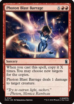 Photon Blast Barrage (147) [Marvel Super Heroes] - Deck Out Gaming