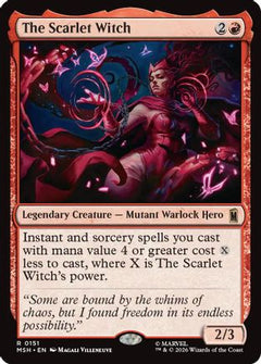 The Scarlet Witch (151) [Marvel Super Heroes] foil - Deck Out Gaming
