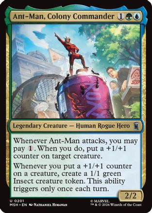 Ant-Man, Colony Commander (201) [Marvel Super Heroes] - Deck Out Gaming
