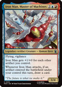 Iron Man, Master of Machines (216) [Marvel Super Heroes] foil - Deck Out Gaming