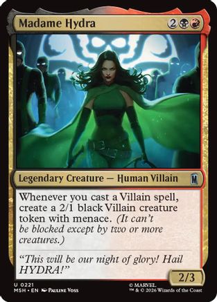 Madame Hydra (221) [Marvel Super Heroes] - Deck Out Gaming