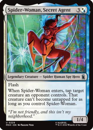 Spider-Woman, Secret Agent (229) [Marvel Super Heroes] foil - Deck Out Gaming