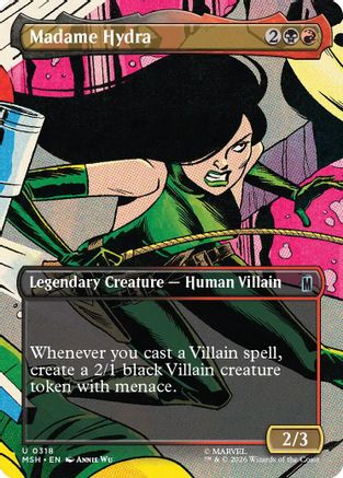 Madame Hydra (Borderless) (318) [Marvel Super Heroes] - Deck Out Gaming