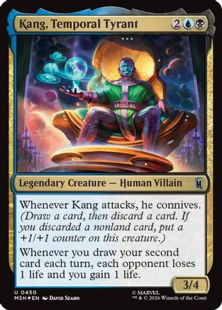Kang, Temporal Tyrant (Surge Foil) (450) [Marvel Super Heroes] foil - Deck Out Gaming