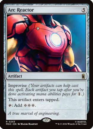 Arc Reactor (243) [Marvel Super Heroes] foil - Deck Out Gaming