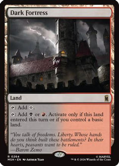 Dark Fortress (264) [Marvel Super Heroes] foil - Deck Out Gaming