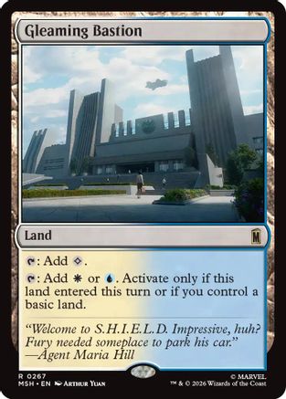 Gleaming Bastion (267) [Marvel Super Heroes] - Deck Out Gaming