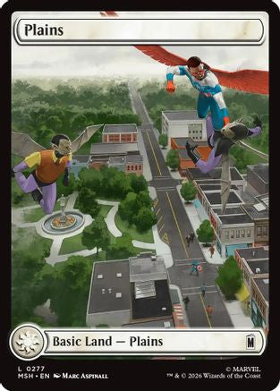 Plains (0277) (277) [Marvel Super Heroes] - Deck Out Gaming
