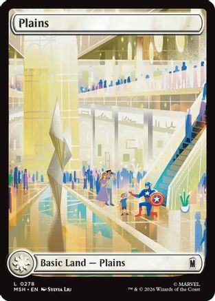 Plains (0278) (278) [Marvel Super Heroes] - Deck Out Gaming