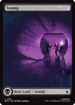 Swamp (0281) (281) [Marvel Super Heroes] foil - Deck Out Gaming