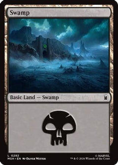 Swamp (0292) (292) [Marvel Super Heroes] foil - Deck Out Gaming