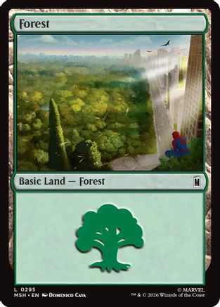 Forest (0295) (295) [Marvel Super Heroes] - Deck Out Gaming