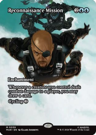 Reconnaissance Mission (Borderless) (59) [Marvel Universe Eternal-Legal] - Deck Out Gaming