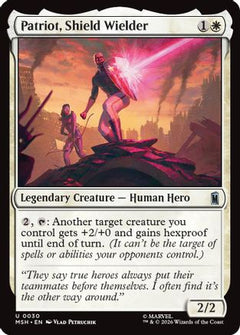 Patriot, Shield Wielder (30) [Marvel Super Heroes] - Deck Out Gaming