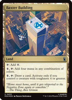 Baxter Building (Surge Foil) (453) [Marvel Super Heroes] foil - Deck Out Gaming