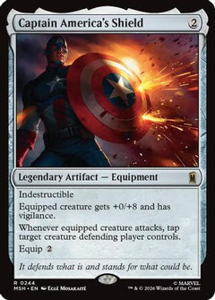 Captain America's Shield (244) [Marvel Super Heroes] - Deck Out Gaming