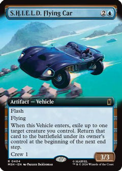S.H.I.E.L.D. Flying Car (Extended Art) (404) [Marvel Super Heroes] - Deck Out Gaming