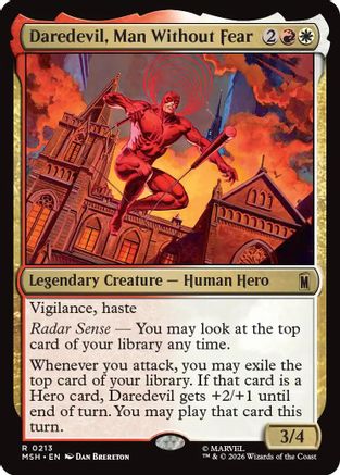 Daredevil, Man Without Fear (213) [Marvel Super Heroes] - Deck Out Gaming