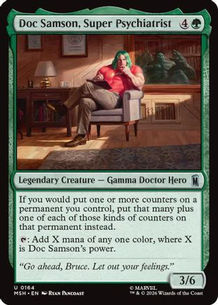 Doc Samson, Super Psychiatrist (164) [Marvel Super Heroes] - Deck Out Gaming