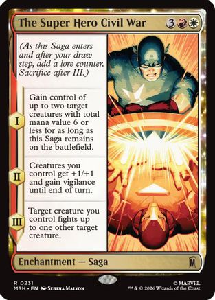 The Super Hero Civil War (231) [Marvel Super Heroes] - Deck Out Gaming