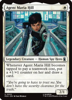 Agent Maria Hill (2) [Marvel Super Heroes] foil - Deck Out Gaming