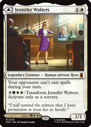 Jennifer Walters (18) [Marvel Super Heroes] foil - Deck Out Gaming