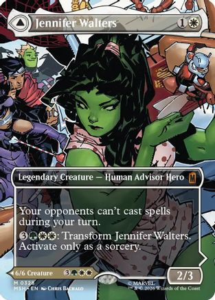 Jennifer Walters (Borderless) (0328) (328) [Marvel Super Heroes] - Deck Out Gaming