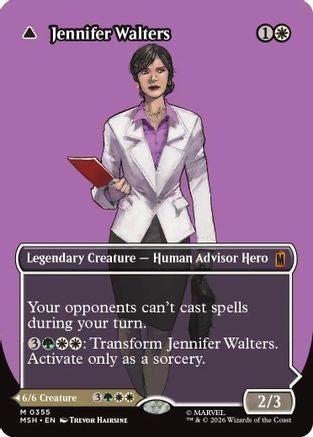 Jennifer Walters (Borderless) (0355) (355) [Marvel Super Heroes] foil - Deck Out Gaming