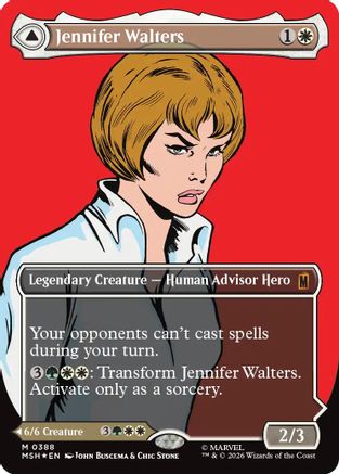 Jennifer Walters (Borderless) (0388) (388) [Marvel Super Heroes] - Deck Out Gaming