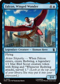 Falcon, Winged Wonder (52) [Marvel Super Heroes] - Deck Out Gaming