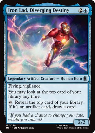 Iron Lad, Diverging Destiny (59) [Marvel Super Heroes] - Deck Out Gaming