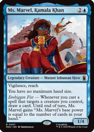 Ms. Marvel, Kamala Khan (67) [Marvel Super Heroes] - Deck Out Gaming