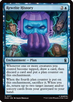 Rewrite History (71) [Marvel Super Heroes] foil - Deck Out Gaming