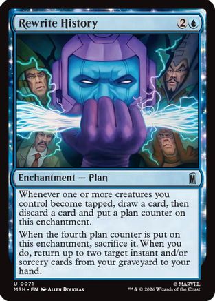 Rewrite History (71) [Marvel Super Heroes] foil - Deck Out Gaming