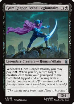 Grim Reaper, Lethal Legionnaire (98) [Marvel Super Heroes] - Deck Out Gaming