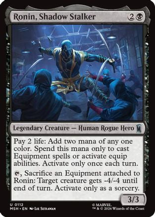Ronin, Shadow Stalker (112) [Marvel Super Heroes] - Deck Out Gaming