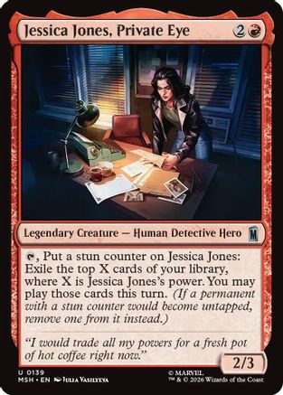 Jessica Jones, Private Eye (139) [Marvel Super Heroes] - Deck Out Gaming