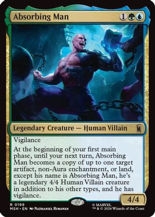 Absorbing Man (199) [Marvel Super Heroes] foil - Deck Out Gaming